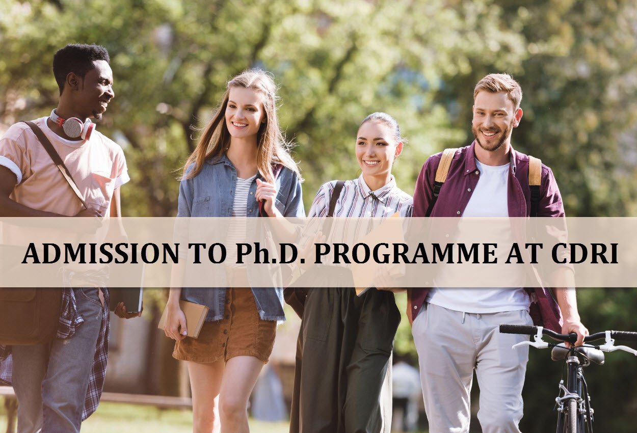 ADMISSION TO Ph.D. PROGRAMME AT CDRI