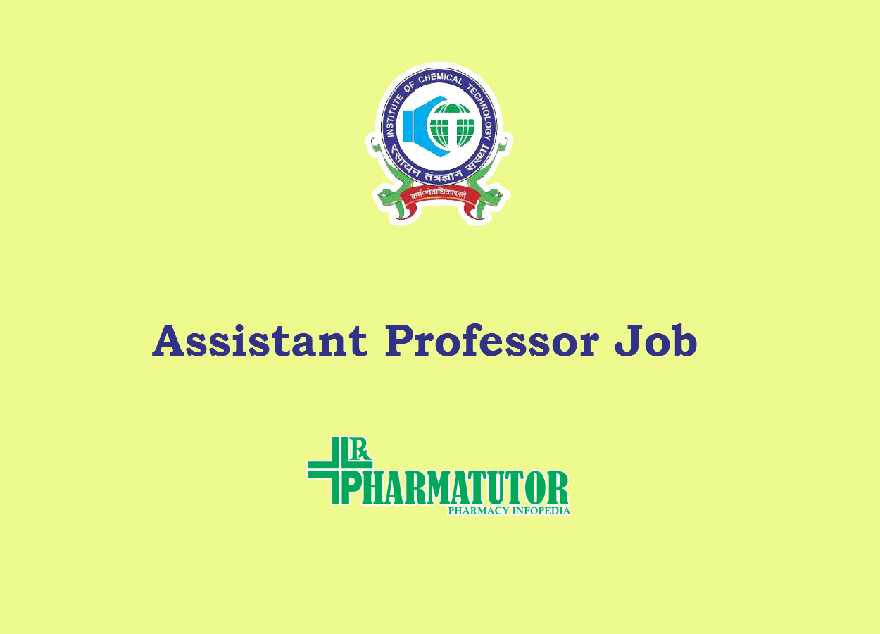 Career for Assistant Professor at Institute of Chemical Technology