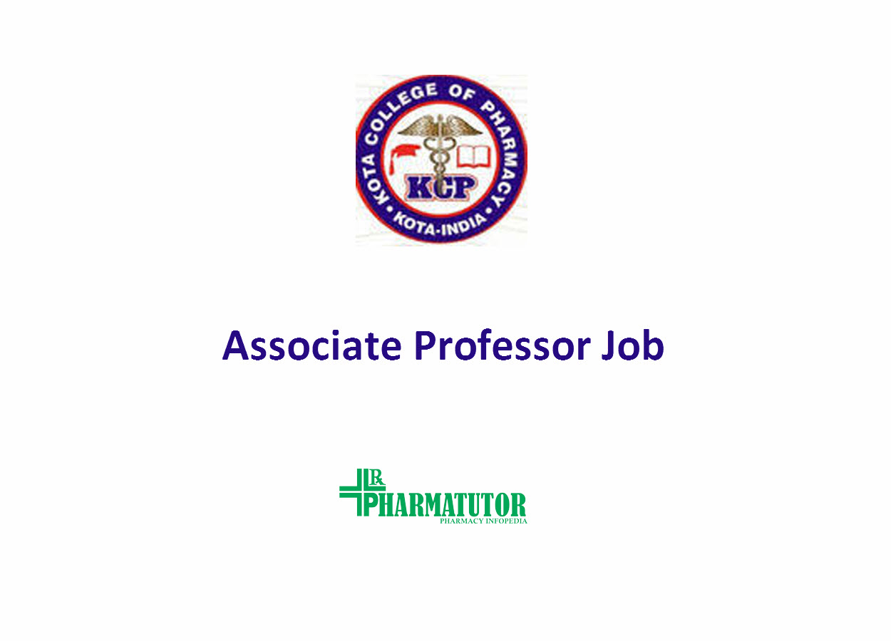 Career for Associate Professor at Kota College of Pharmacy