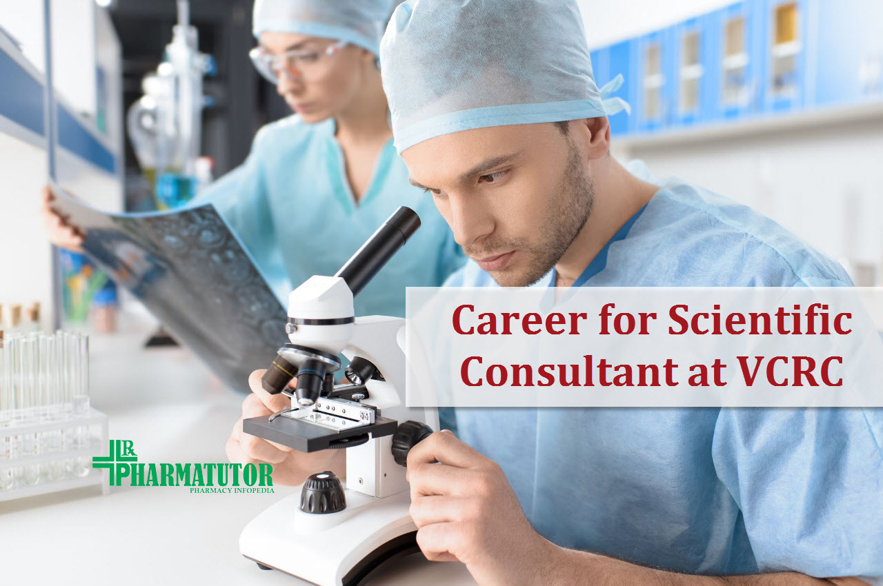 Career for Scientific Consultant at VCRC