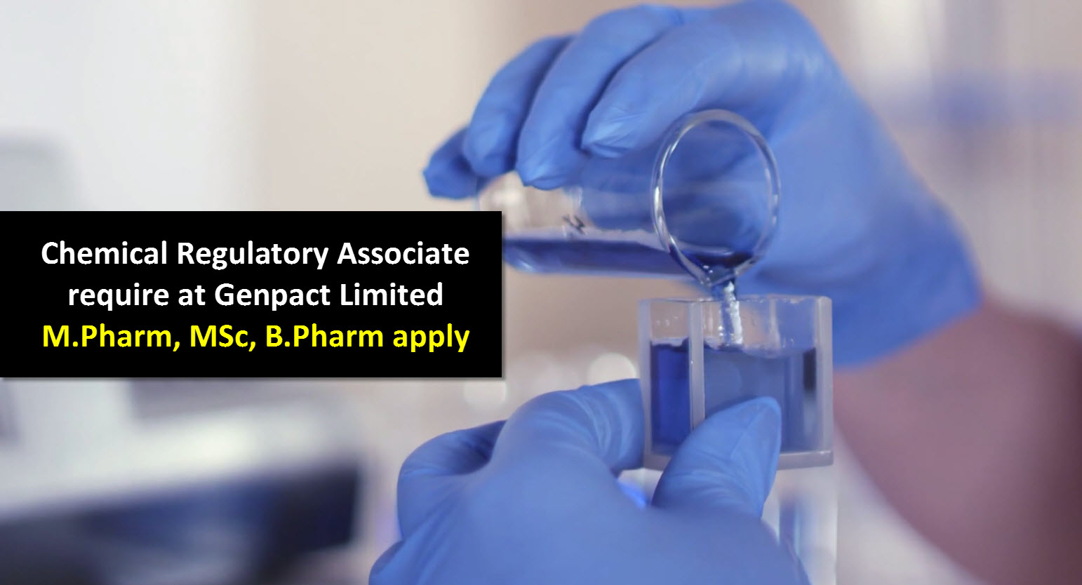 chemical regulatory associate require at genpact limited