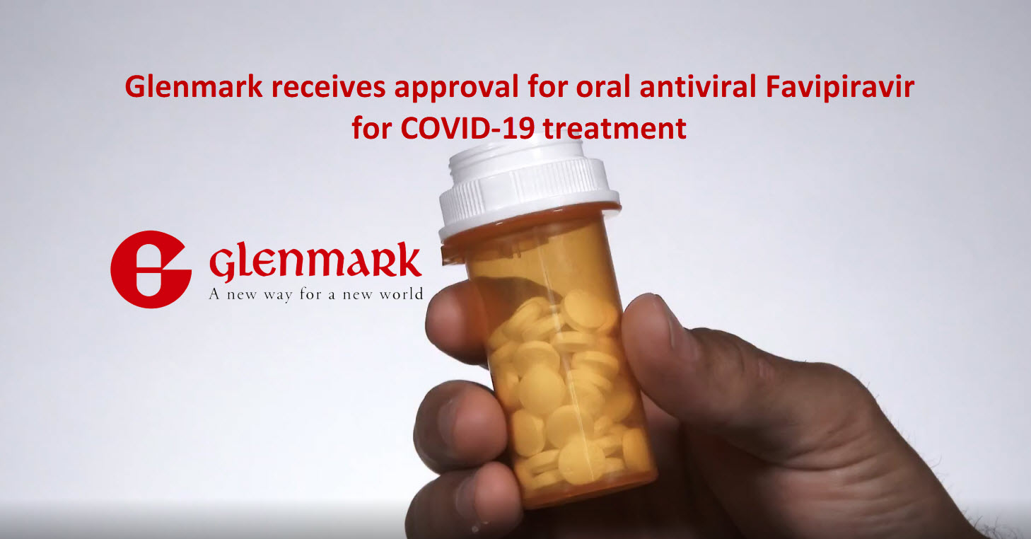 Glenmark receives approval for oral antiviral Favipiravir for the