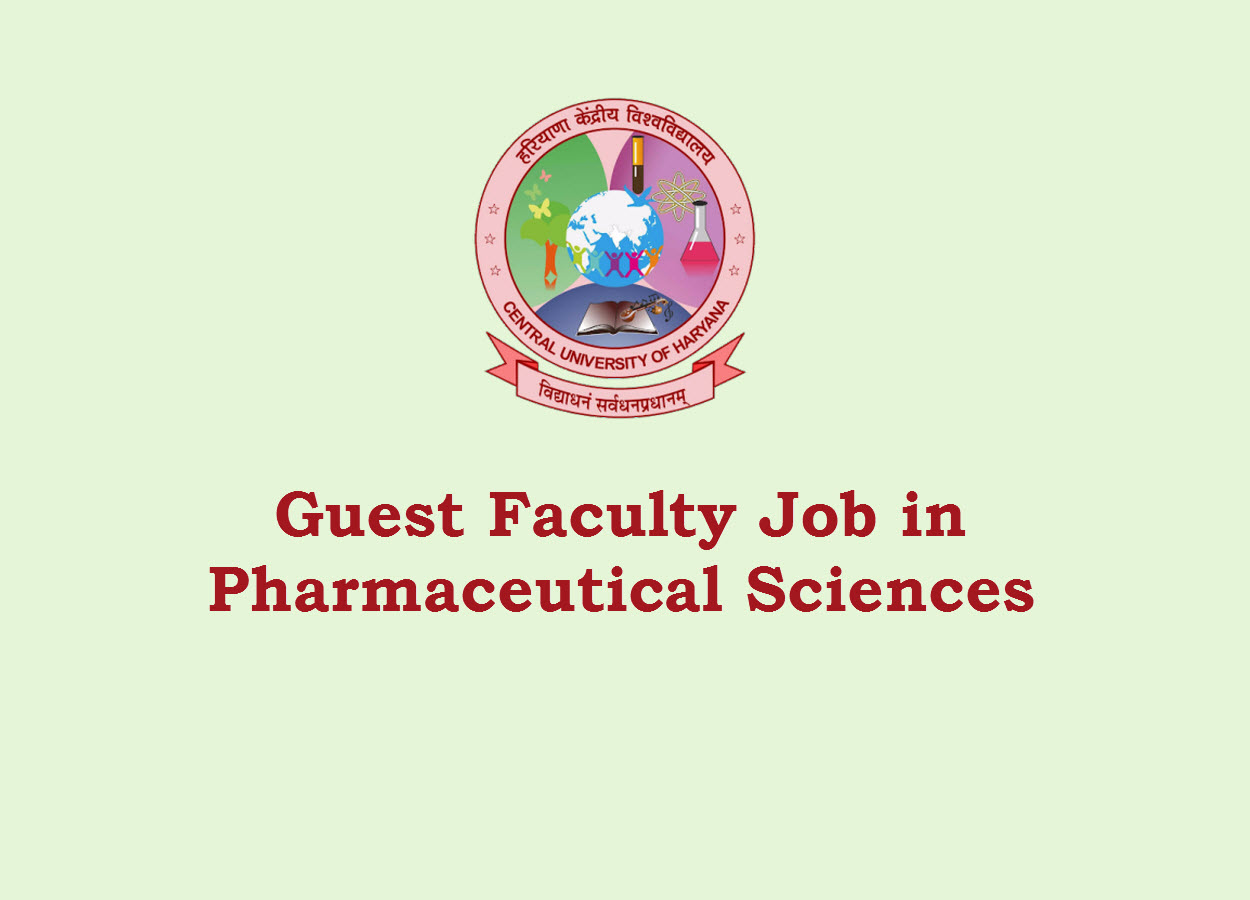 Walk in Interview for Guest Faculty at Central University of Haryana