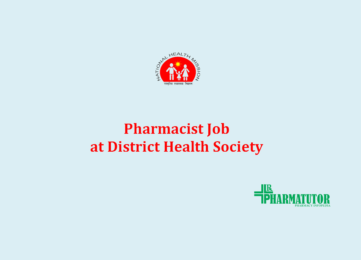 Job for Pharmacist at District Health Society, Dang