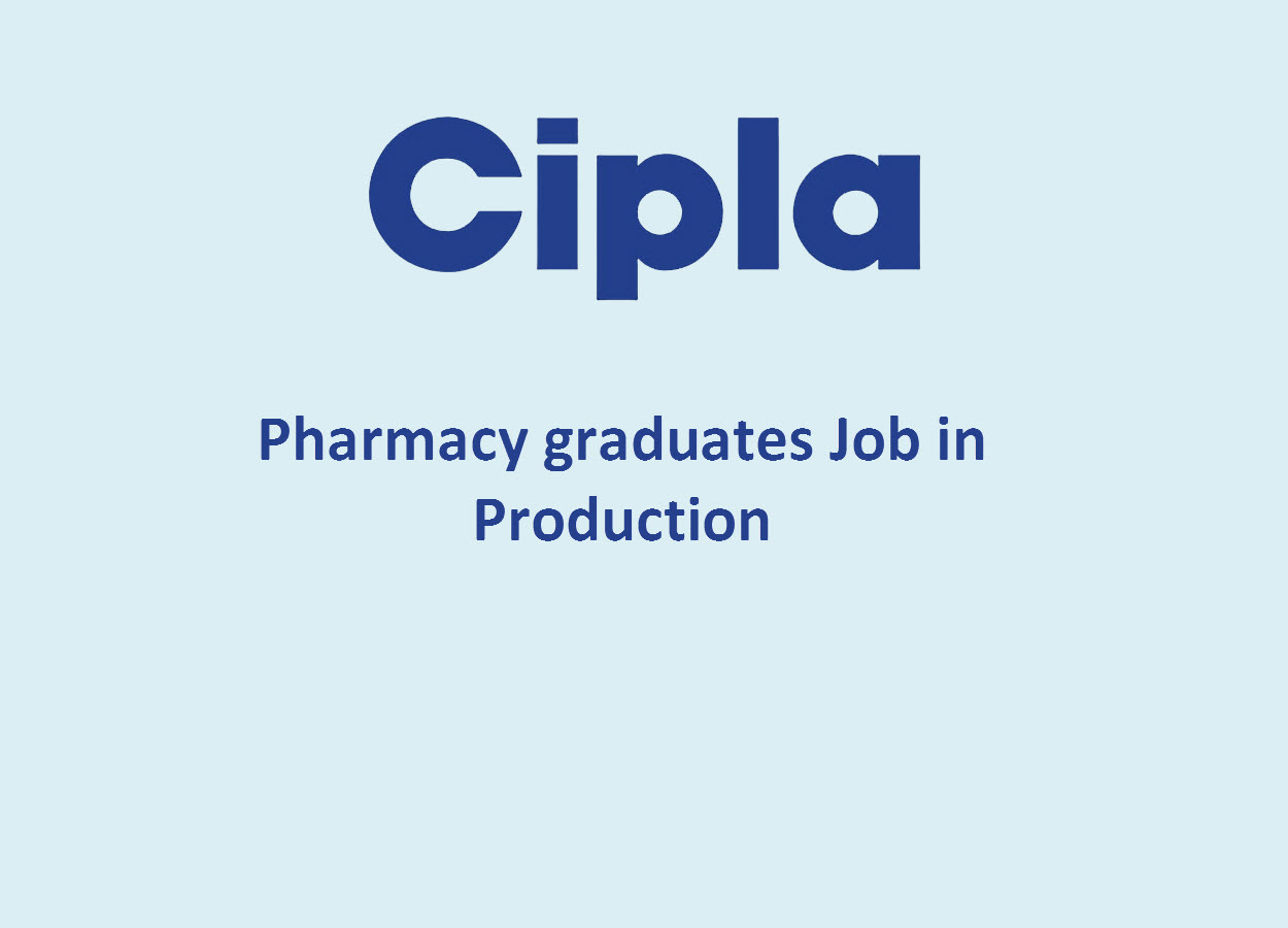 Cipla Goa Pharmacy Job