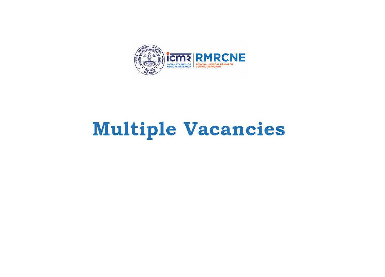 Multiple Vacancies in Regional Medical Research Centre