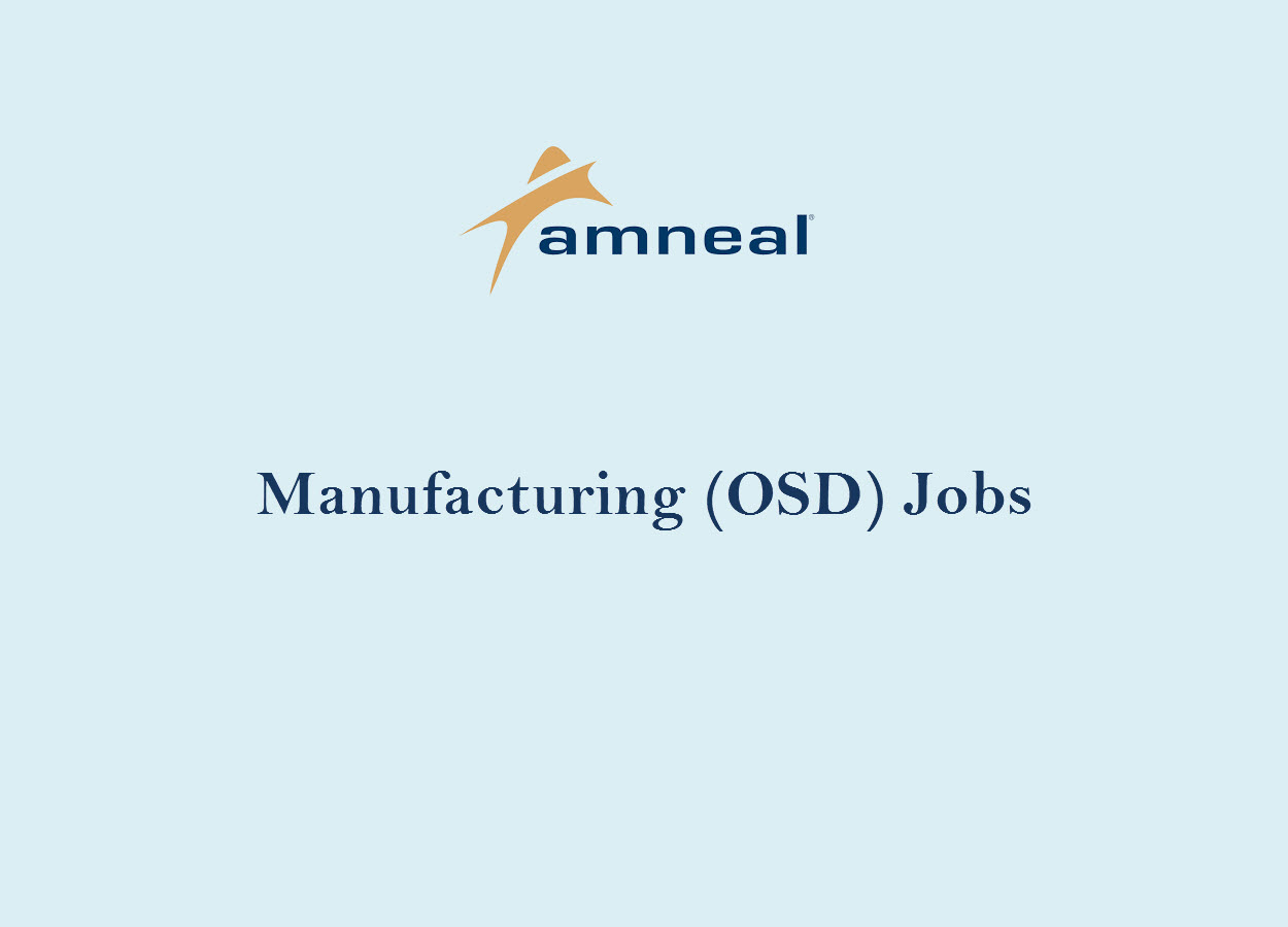 Openings in MNF-OSD at Amneal Pharmaceuticals