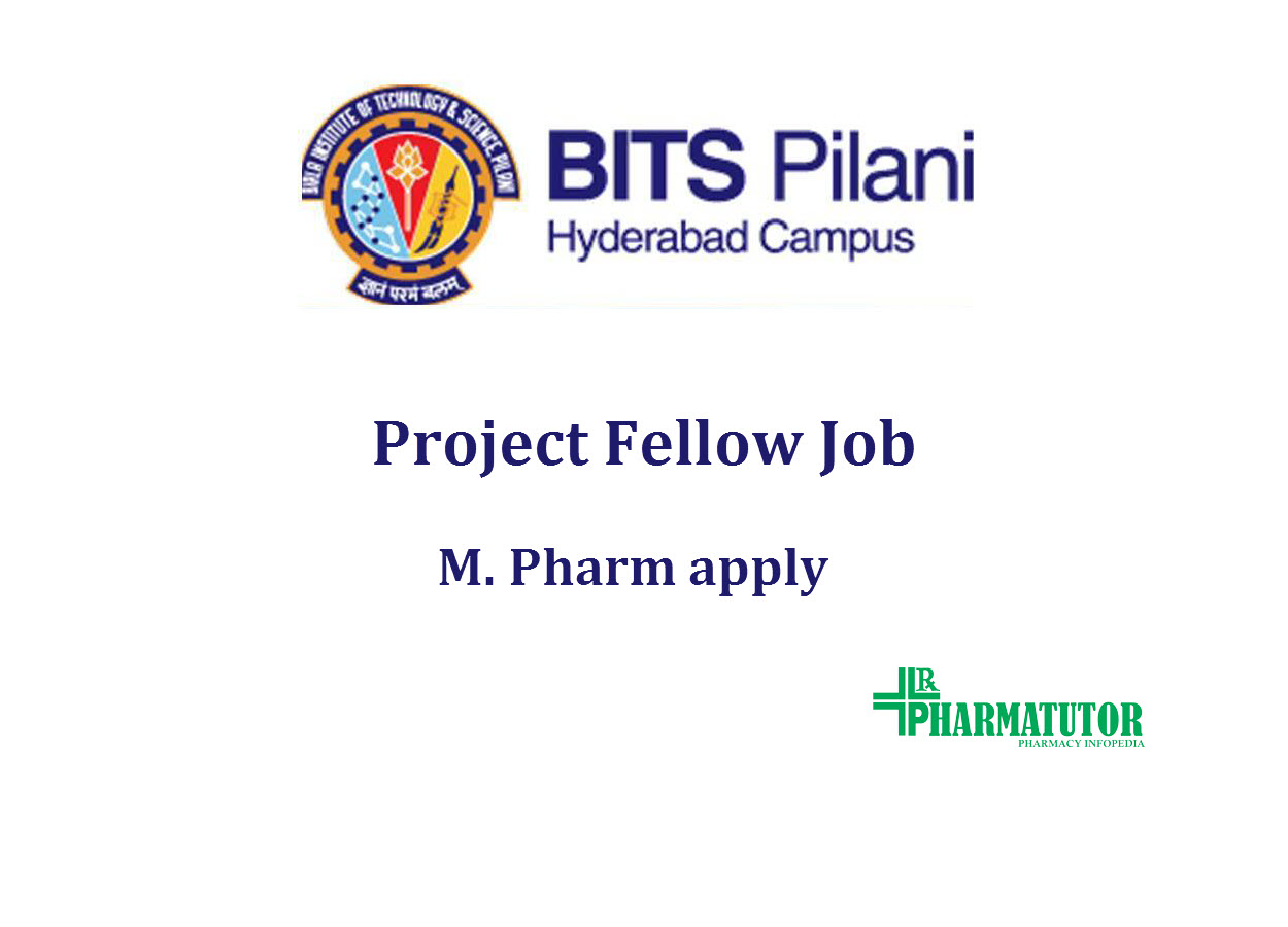 Opportunity for M.Pharm at BITS