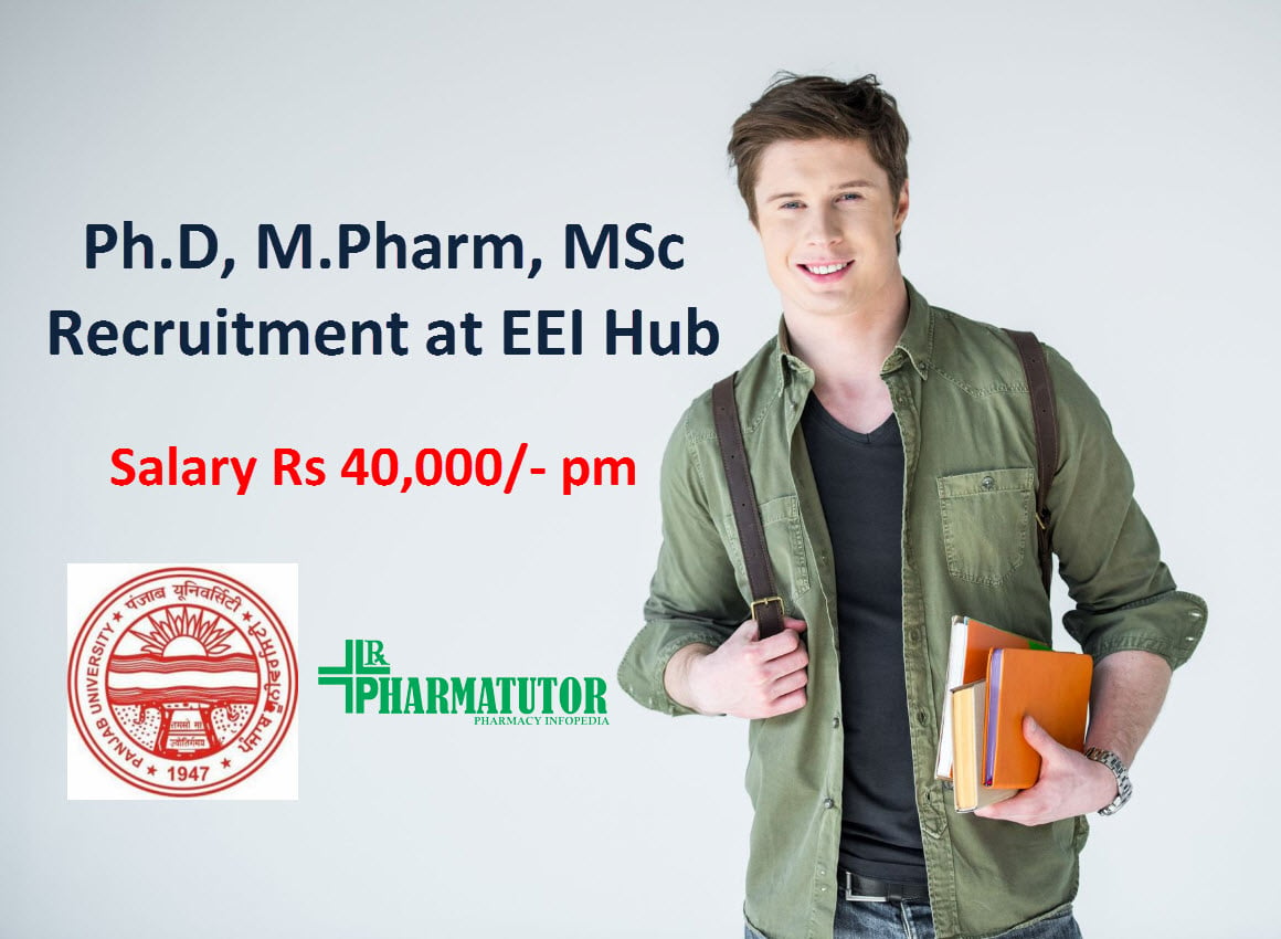 Ph.D, M.Pharm, MSc Recruitment at EEI Hub
