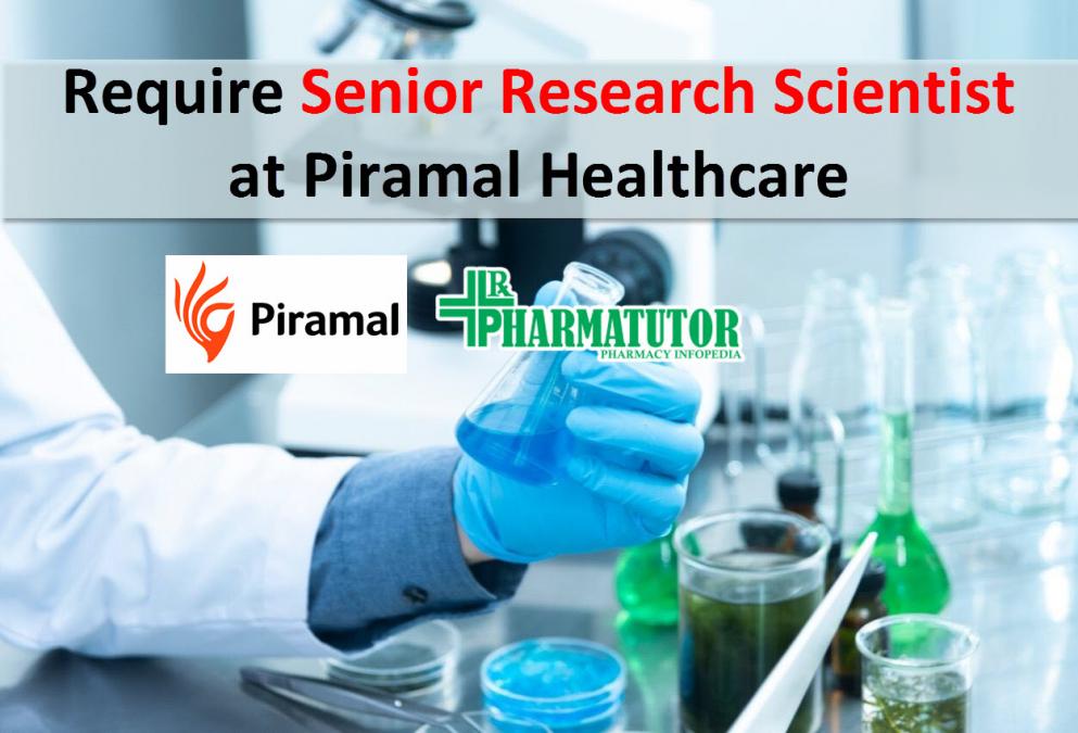 require-senior-research-scientist-at-piramal-healthcare-pharmatutor