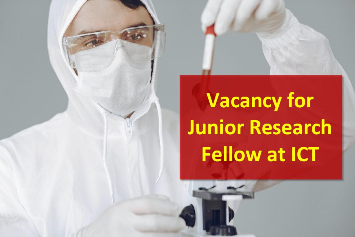 junior research fellow vacancy