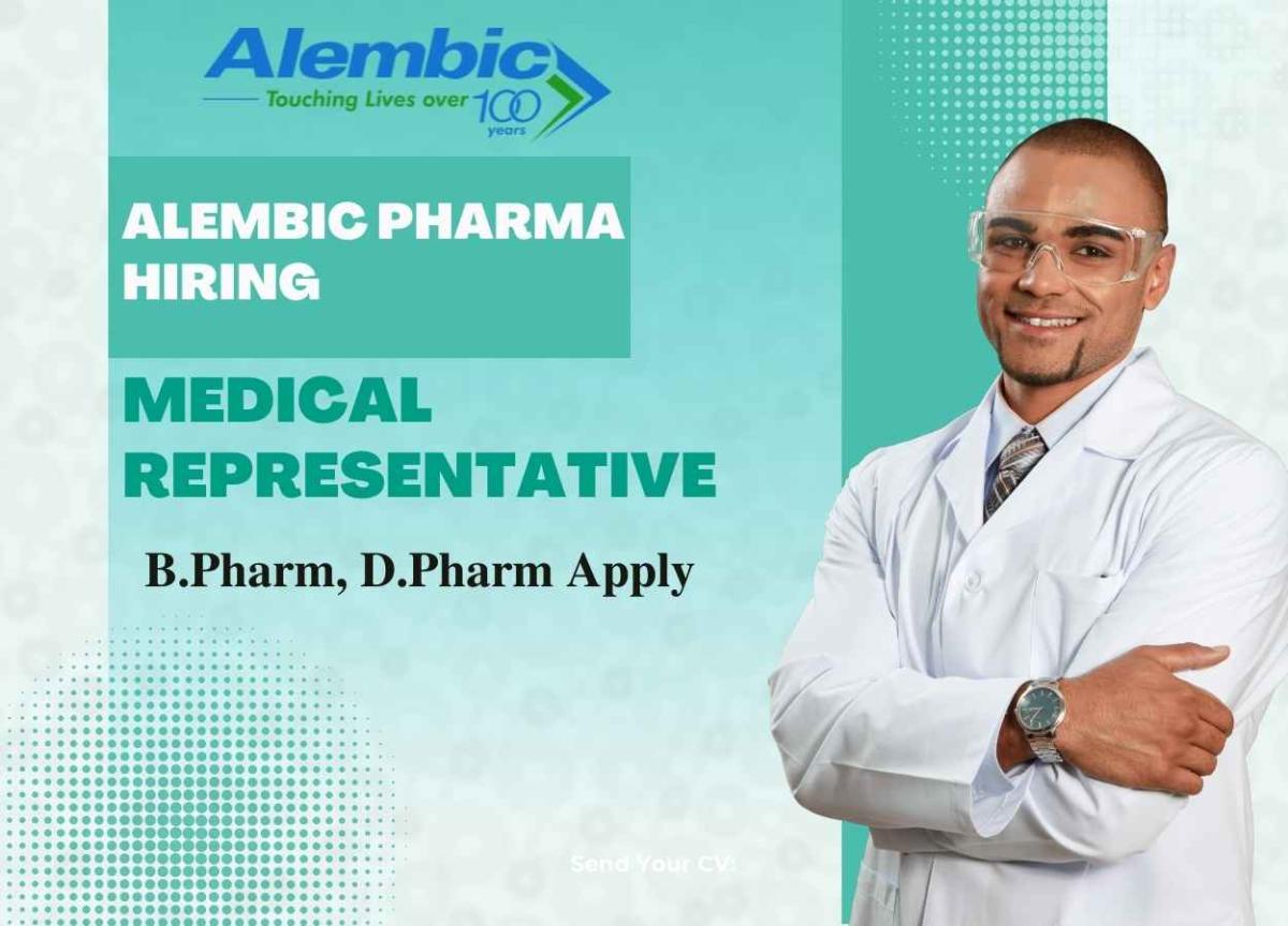 Job for Medical Representative at Alembic Pharmaceuticals Limited - B ...