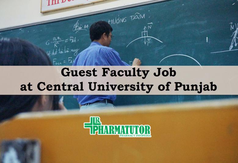Online Interview for Guest Faculty at Central University of Punjab