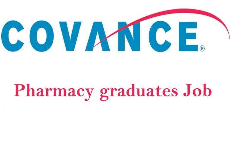 Opportunity for Pharmacy graduates at Covance