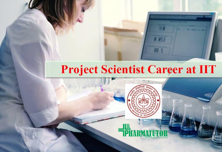 Applications are invited for the post of Project Scientist at IIT