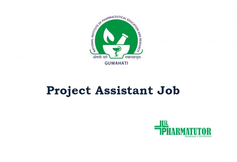 Job for M.Pharm, B.Pharm as Project Assistant at NIPER