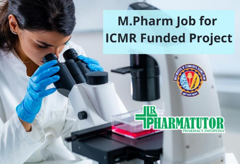 Junior Research Fellow for ICMR Funded Project