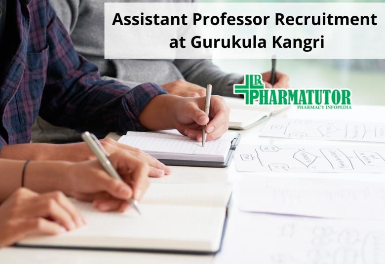 Recruitment for Assistant Professor at Gurukula Kangri