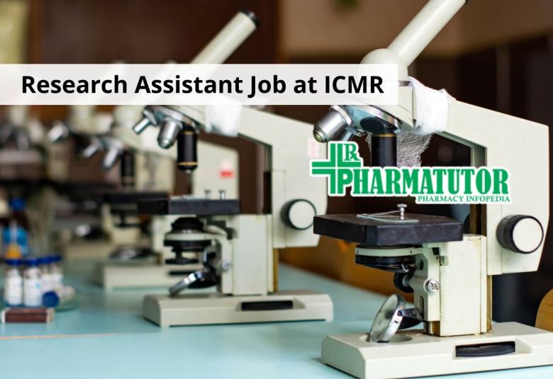 Research Assistant at ICMR