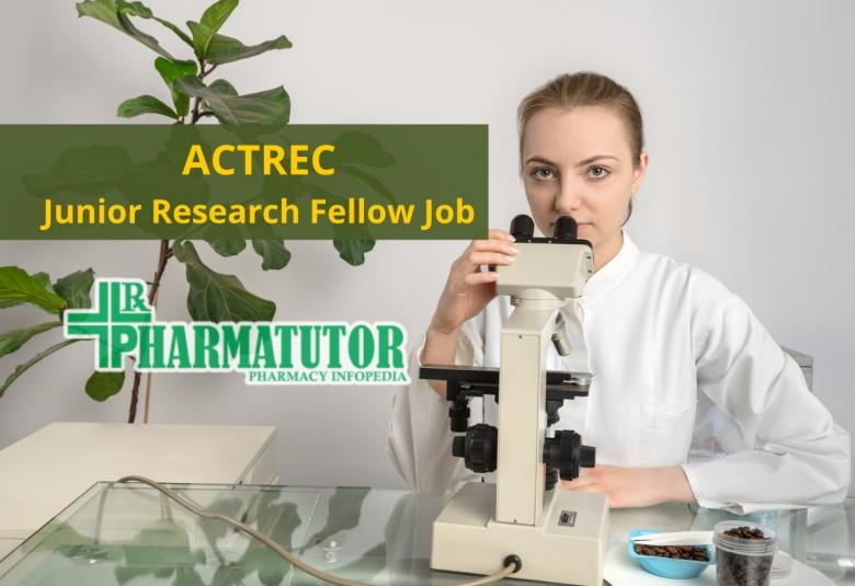 ACTREC Junior Research Fellow Job
