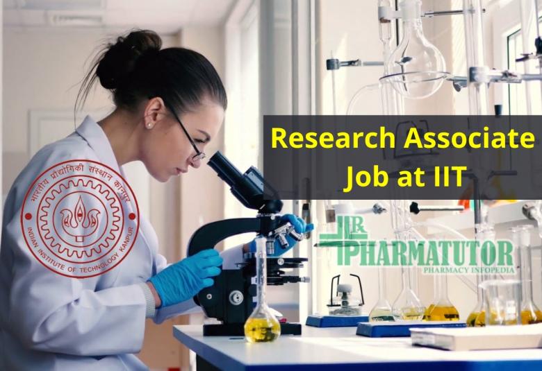 Job for Research Associate at Indian Institute of Technology