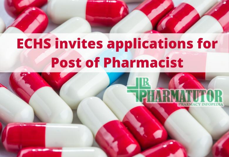 ECHS invites applications for Post of Pharmacist