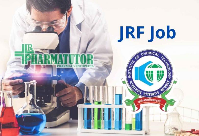 Vacancy for Junior Research Fellow at Institute of Chemical Technology