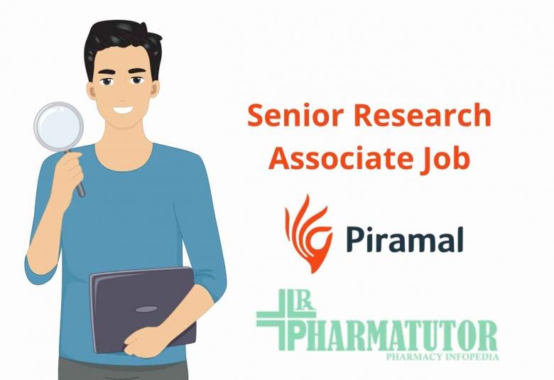 Work as Senior Research Associate at Piramal Healthcare Limited | M.Pharm