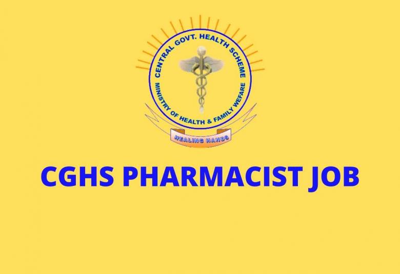 Applications are invited for Post of Pharmacist in CGHS
