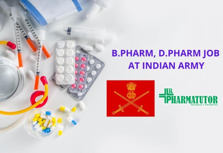 Soldier Pharma Recruitment at Indian Army