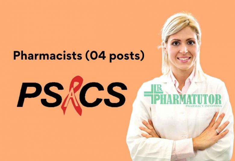 Job for Pharmacists under National AIDS Control Programme