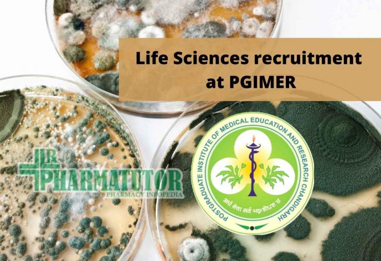 Life Sciences recruitment in ICMR funded research project at PGIMER