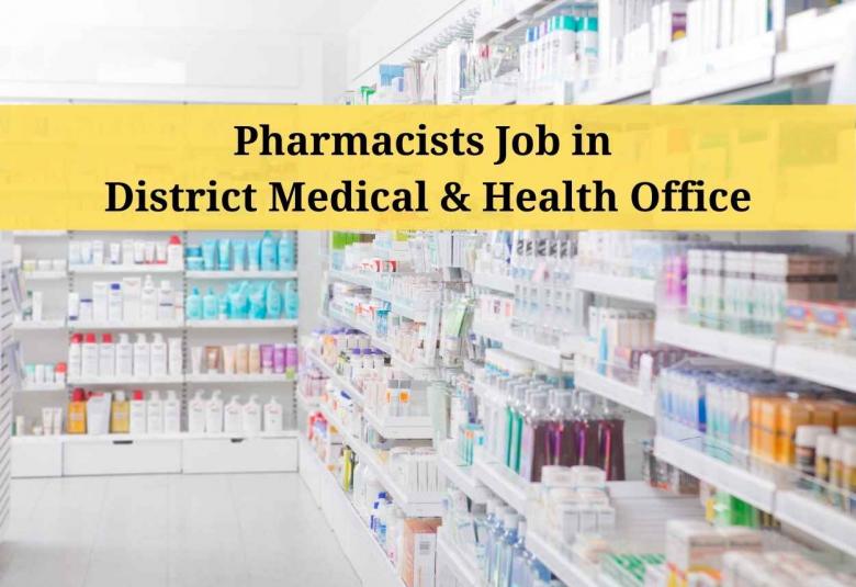 Job for Pharmacists in District Medical & Health Office, Warangal