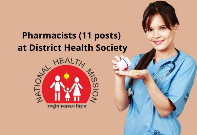 Job Openings for Pharmacists at District Health Society
