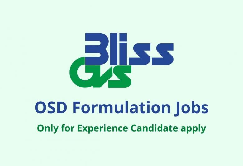 Vacancy for Research Associate, Senior Research Associate at Bliss GVS Pharma | Only for Experience Candidate apply