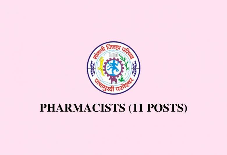Job for Pharmacists at Zilla Parishad, Sangli