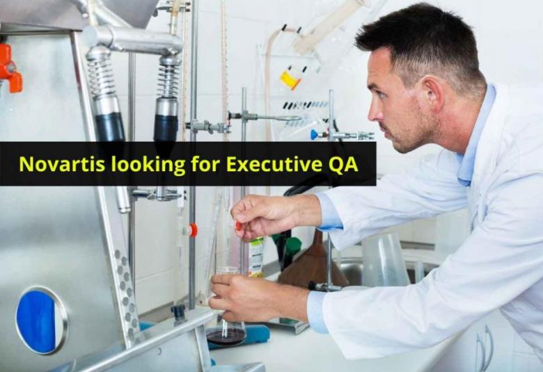 Executive QA Job at Novartis