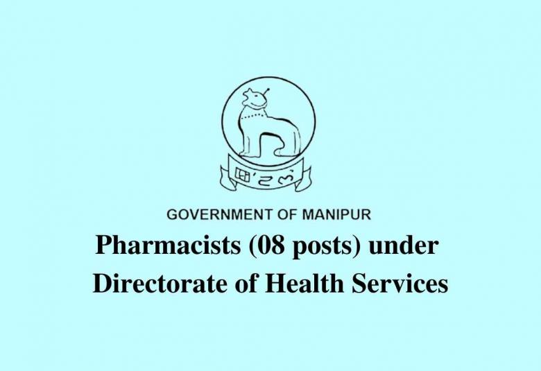 Openings for Pharmacists under Directorate of Health Services