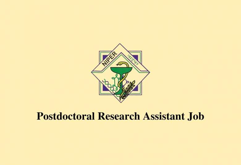 Postdoctoral Research Assistant Job at NIPER