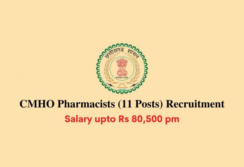 CMHO Pharmacists Recruitment