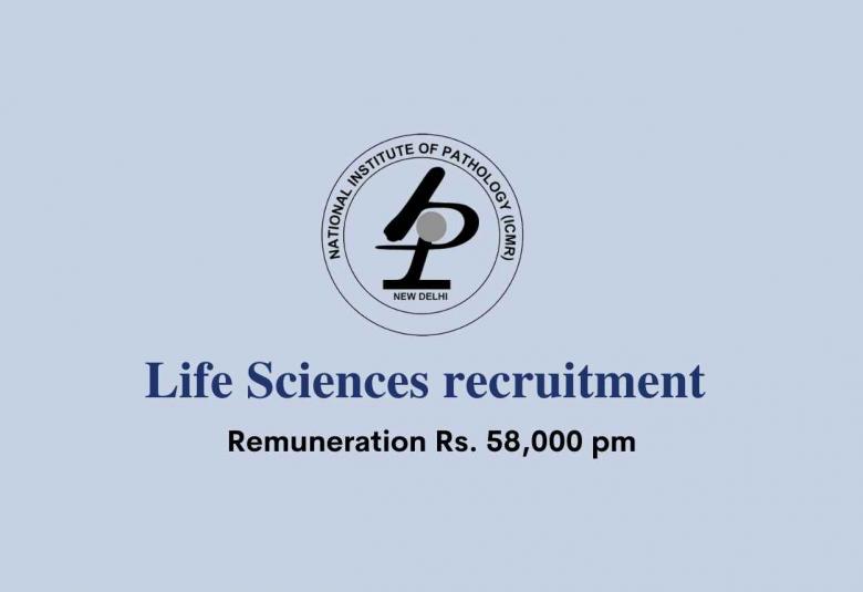 Life Sciences recruitment at National Institute of Pathology