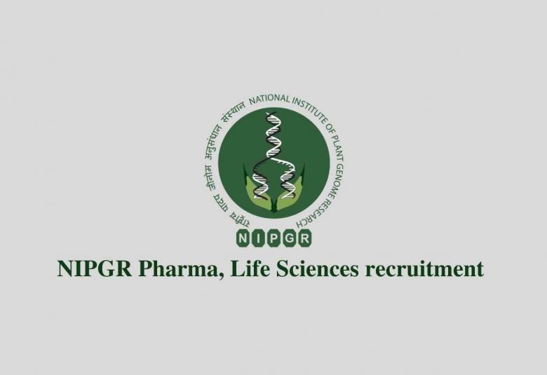 Pharma, Life Sciences recruitment at NIPGR