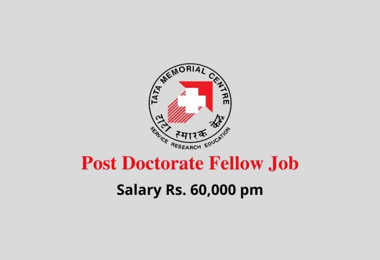 Post Doctorate Fellow Job at Tata Memorial Centre