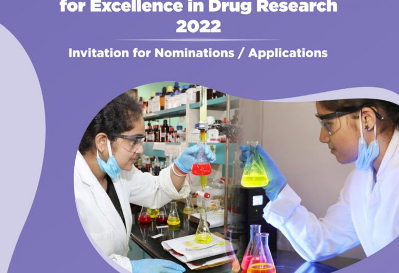 Applications are invited for CDRI AWARDS 2022 for Excellence in Drug Research