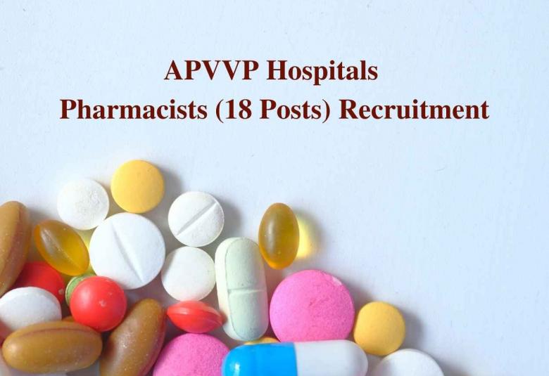APVVP Hospitals Pharmacists Recruitment