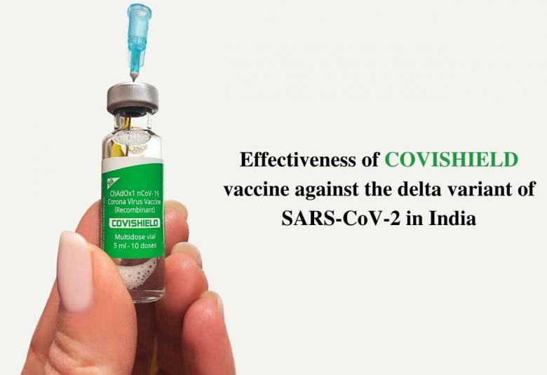 Effectiveness of ChAdOx1 nCoV-19  vaccine against the delta variant of SARS-CoV-2 in India