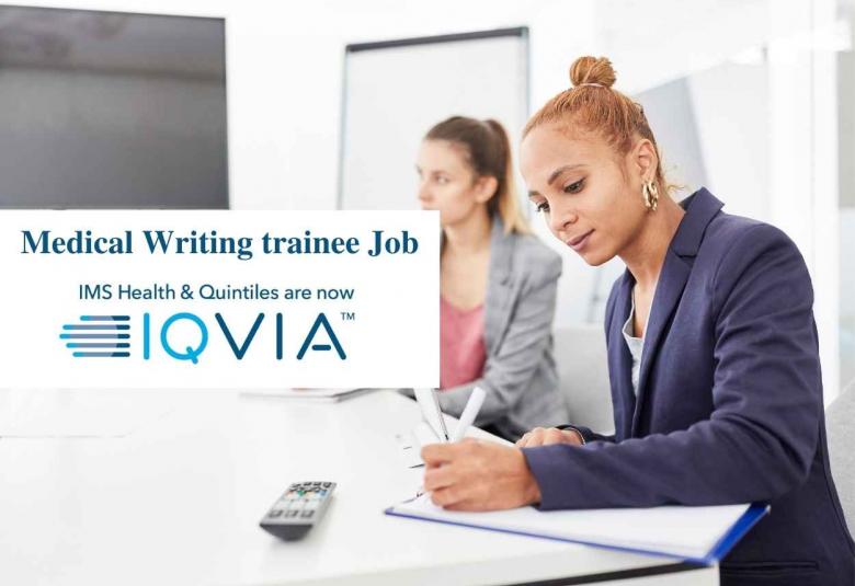 Medical Writing trainee requir at IQVIA