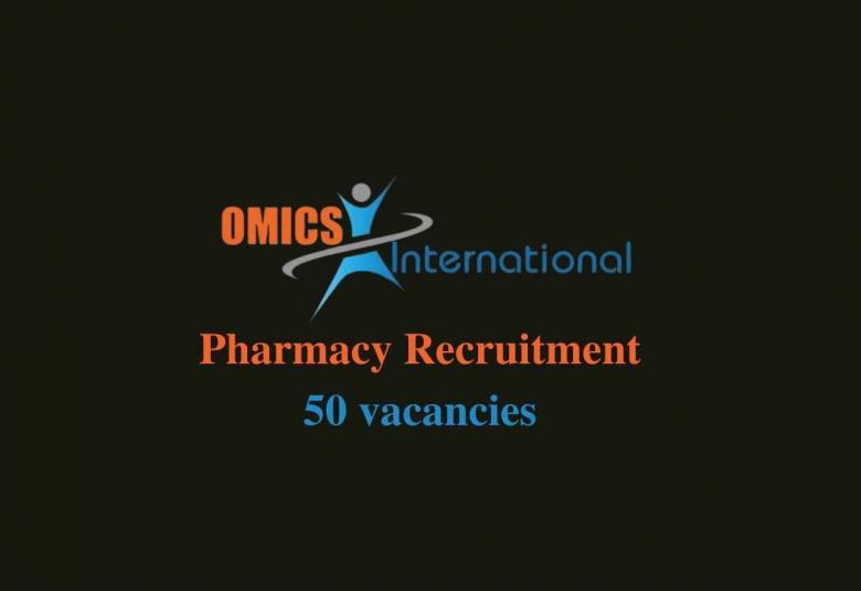 Pharmacy Recruitment at Omics International Pvt Ltd
