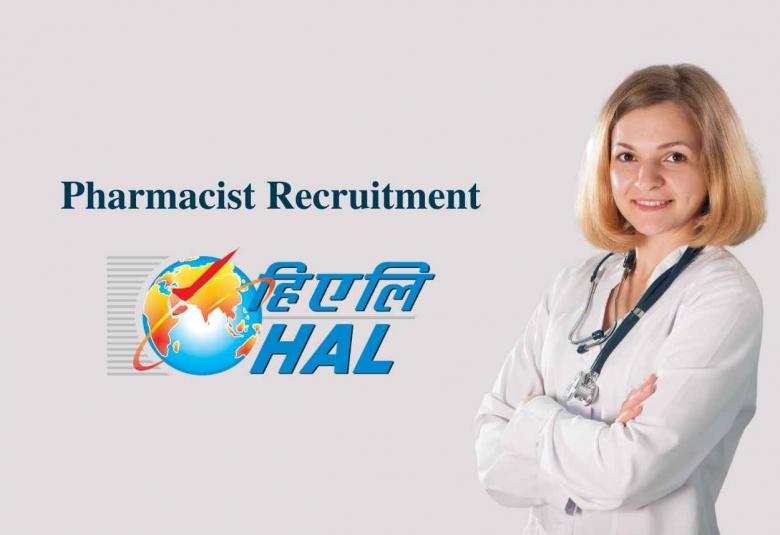 Recruitment for Pharmacist at Hindustan Aeronautics Ltd