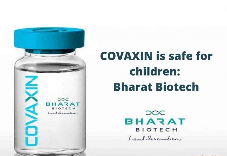 COVAXIN is safe for children says Bharat Biotech